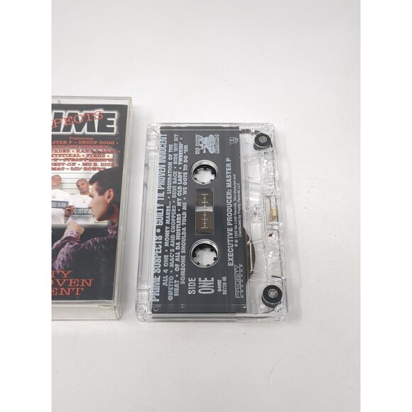 Prime Suspects Guilty Til Proven Innocent Cassette 1998 Master P Gangsta Rap 90s - Picture 5 of 6